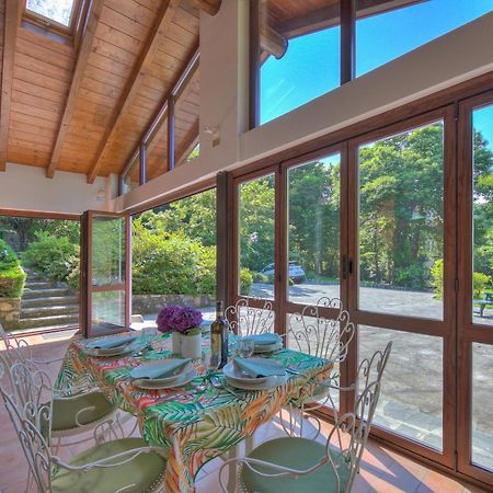 Villa Il Castagno Few Min From Beach - Happy Rentals Castelveccana Extérieur photo