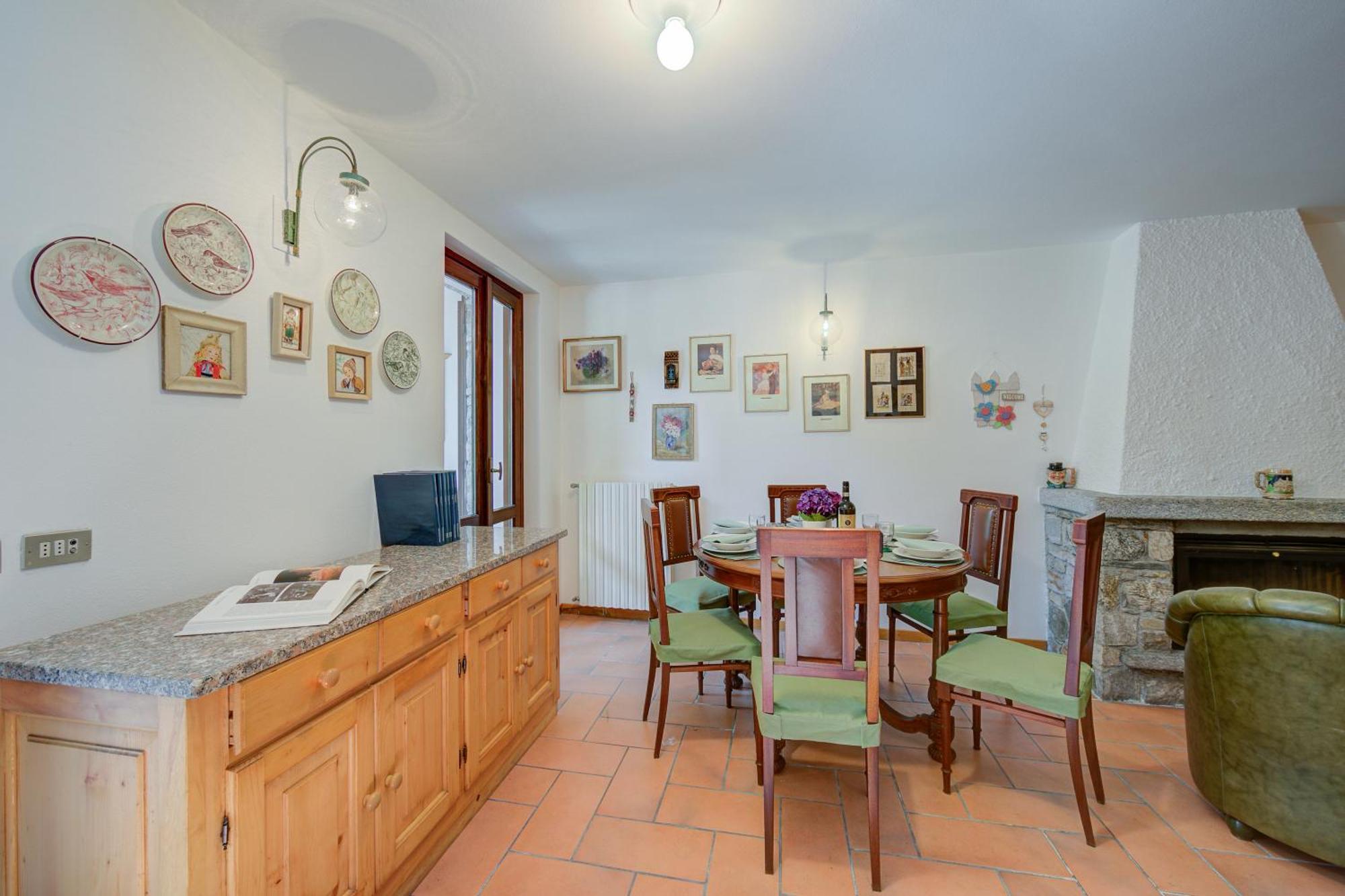 Villa Il Castagno Few Min From Beach - Happy Rentals Castelveccana Extérieur photo