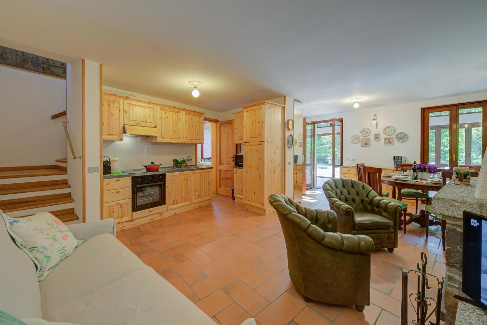 Villa Il Castagno Few Min From Beach - Happy Rentals Castelveccana Extérieur photo